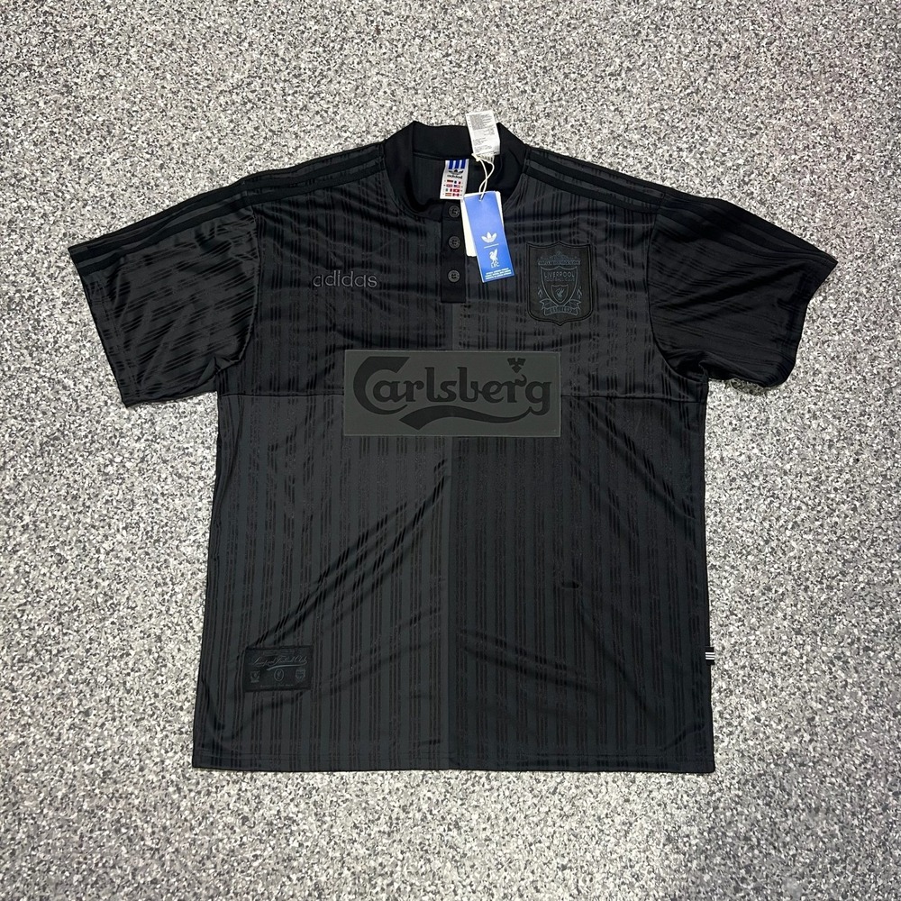 Adidas Liverpool FC 1995 Special Jersey Men's M Black Carbon Retro 95/96 KA8108